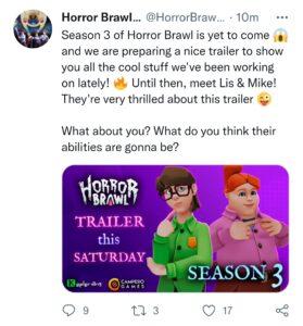 Horror Brawl Season 3 Announced 
